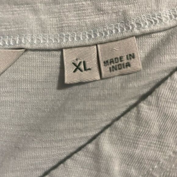 Orvis Embroidered Vintage Inspired Tee Sage Green Relax Boxy Cotton Modal SZ XL - Picture 13 of 15